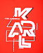 Свитшот с логотипом Karl Lagerfeld kids | Фото 3