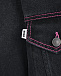 Черная джинсовая куртка MSGM | Фото 8
