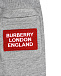 Серые споритивные брюки с красной нашивкой Burberry | Фото 4