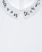 Белая тослтовка с отложным воротником Dolce&Gabbana | Фото 5