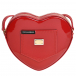 Сумка лакированная в форме сердца с логотипом DG, красная Dolce&Gabbana | Фото 1