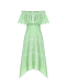 Зеленое кружевное платье KHADI Charo Ruiz | Фото 1