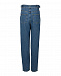 Синие джинсы с высокой посадкой MSGM | Фото 3