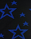 Черный шарф-ворот с синими звездами Catya | Фото 3