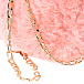 Розовый рюкзак из меха 20х27х15 см Regina | Фото 7