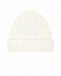 Кашемировая шапка белого цвета FTC Cashmere | Фото 2