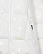 Белая куртка с меховой отделкой на капюшоне Diego M | Фото 11