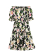 Хлопковое платье с принтом &quot;лилии&quot; Dolce&Gabbana | Фото 1