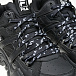 Черные кроссовки с брендированной шнуровкой  | Фото 6