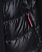 Черный пуховик с поясом Moncler | Фото 4