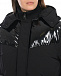 Черная куртка с глянцевыми вставками MSGM | Фото 8