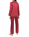 Шелковая пижама бордового цвета  | Фото 4