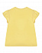 Желтая футболка с принтом &quot;морская черепаха&quot; Sanetta Kidswear | Фото 2