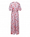 Платье с принтом &quot;гранаты&quot; Pietro Brunelli | Фото 2