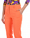 Оранжевые брюки длиной 7/8 MSGM | Фото 7