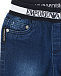 Синие джинсы с поясом-резинкой Emporio Armani | Фото 3