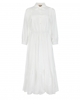 Белое платье с объемными рукавами Nude , арт. 1103749 01 | Фото 1