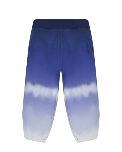 Спортивные брюки с принтом tie dye Monnalisa | Фото 1