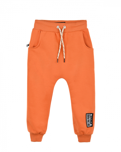 Оранжевые спортивные брюки  | Фото 1