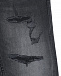 Черные выбеленные джинсы с разрезами Antony Morato | Фото 3