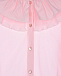 Розовая рубашка с рюшами Monnalisa | Фото 3