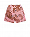 Розовые камуфляжные шорты Forte dei Marmi Couture | Фото 5