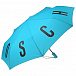 Голубой зонт с логотипом, 30 см Moschino | Фото 2