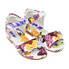 Босоножки из кожи с цветочным принтом Dolce&Gabbana | Фото 8