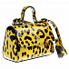 Желтая сумка с леопардовым принтом, 15x12x8 см Dolce&Gabbana | Фото 2