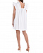 Белое платье с цветочной вышивкой Vivetta | Фото 4