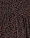 Платье свободного кроя из полупрозрачной ткани с мелким цветочным принтом Pietro Brunelli | Фото 7