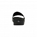 Шлепки с белым лого, черные Dolce&Gabbana | Фото 3