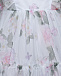 Платье с рюшами и цветочным принтом Monnalisa | Фото 3