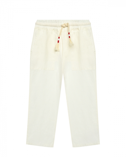 Льняные брюки, белые Saint Barth | Фото 1
