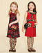 Красное платье с леопардовой отделкой Dolce&Gabbana | Фото 2