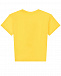 Желтая футболка с принтом &quot;медвежонок&quot; Moschino | Фото 2