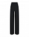 Черные брюки палаццо со стразами MSGM | Фото 4