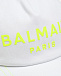 Бейсболка с лого, белая Balmain | Фото 3