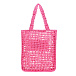 Плетеная сумка цвета фуксии MSGM | Фото 3