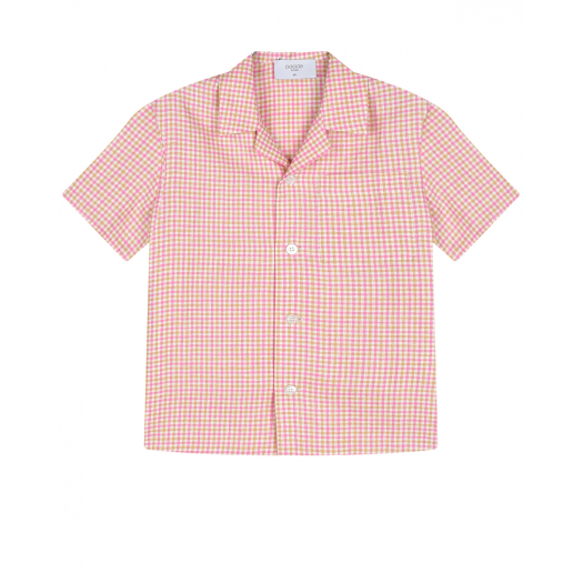 Розовая рубашка в клетку Paade Mode | Фото 1