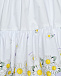 Платье с бретелями из ромашек Monnalisa | Фото 3