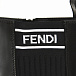 Черные ботинки с эластичной вставкой Fendi | Фото 6