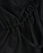 Черная льняная блуза с рукавами-фонариками SHADE | Фото 8