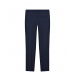 Темно-синие брюки с разрезами Prairie Синий, арт. 202F21302FW Т.Синий | Фото 2