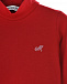 Красная водолазка с логотипом Monnalisa | Фото 3