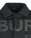 Темно-серое пальто с логотипом Burberry | Фото 3