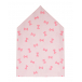 Светло-розовая косынка с принтом &quot;банты&quot; Dan Maralex | Фото 1