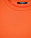 Оранжевый свитшот с лого на рукаве Balmain | Фото 4