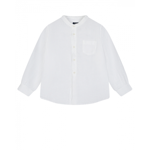 Белая рубашка с длинными рукавами IL Gufo | Фото 1