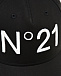 Черная бейсболка с логотипом No. 21 | Фото 3